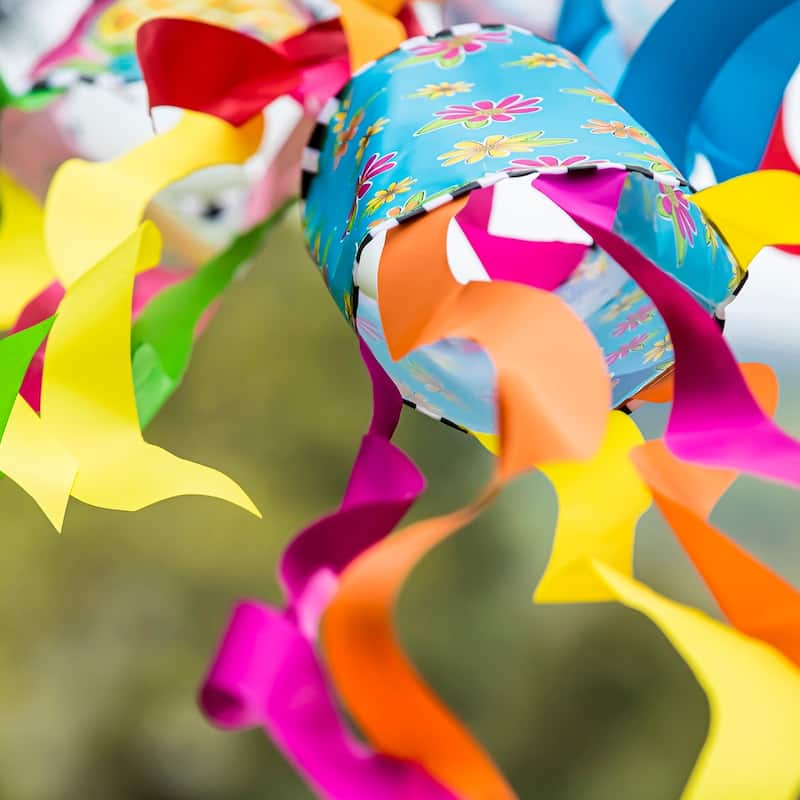 38 in. Floral Blessings Sublimated Windsock