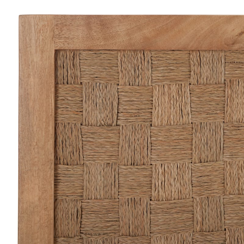 SAFAVIEH Home Halvor Natural Rattan Headboard