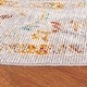 preview thumbnail 3 of 1, SAFAVIEH Handmade Casablanca Shag Tribal Grey Wool Rug - 7' Round