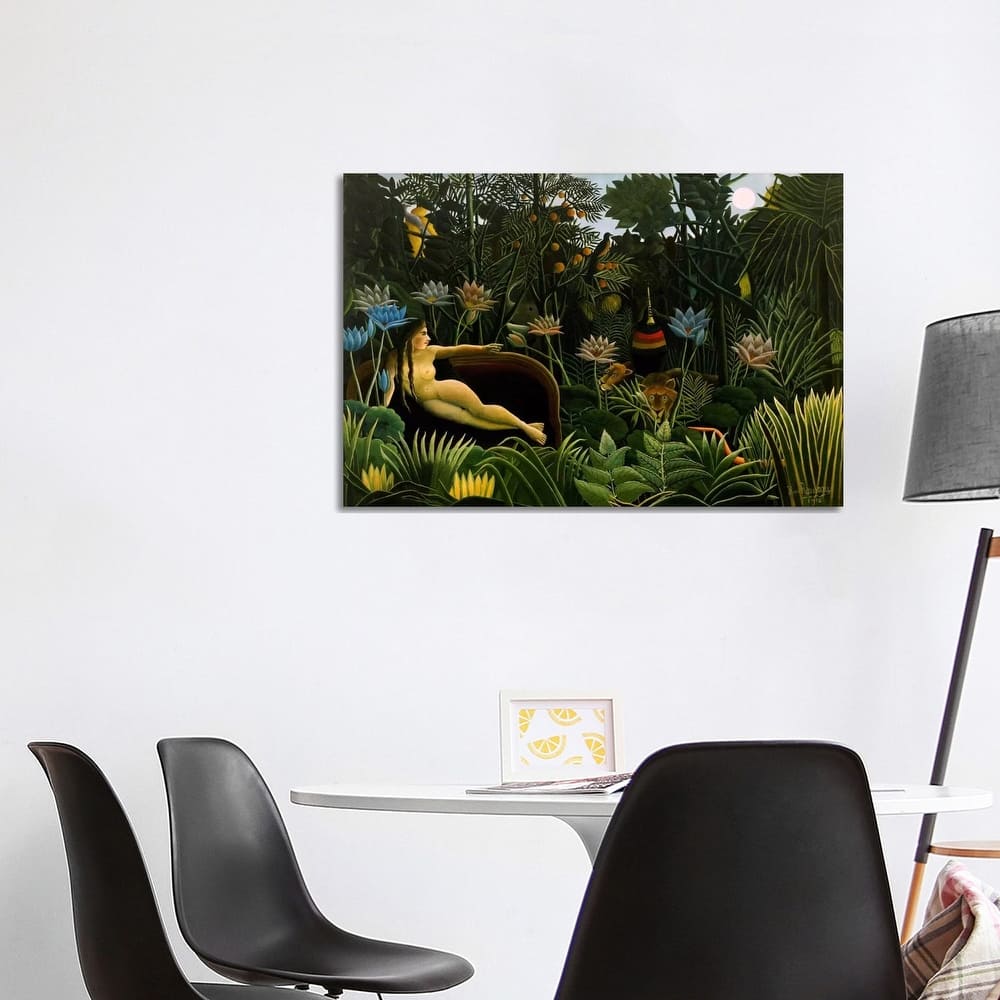 iCanvas "The Dream, 1910" by Henri Rousseau Canvas Print