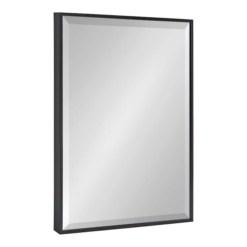 Rhodes Framed Decorative Wall Mirror - 18.75x24.75 - Black
