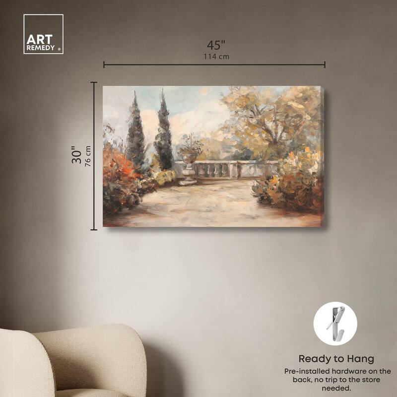 Autumnal Arbor Canvas by Art Remedy, Gallery Wrapped