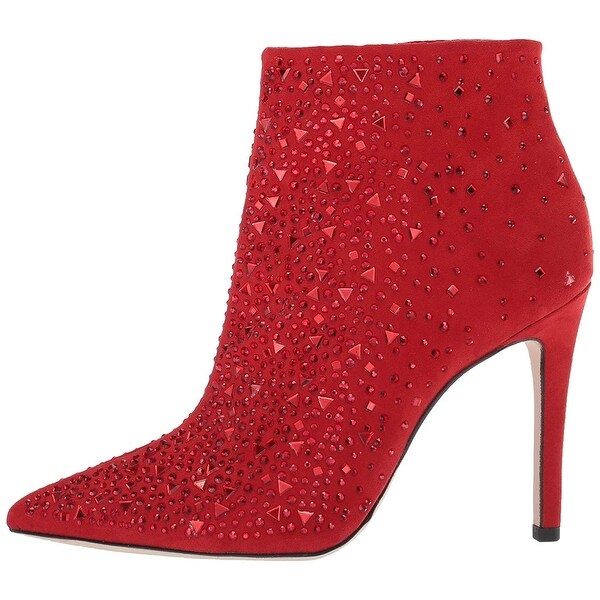 Jessica Simpson Prexton Rhinestone Booties 2024 www.gemologytidbits