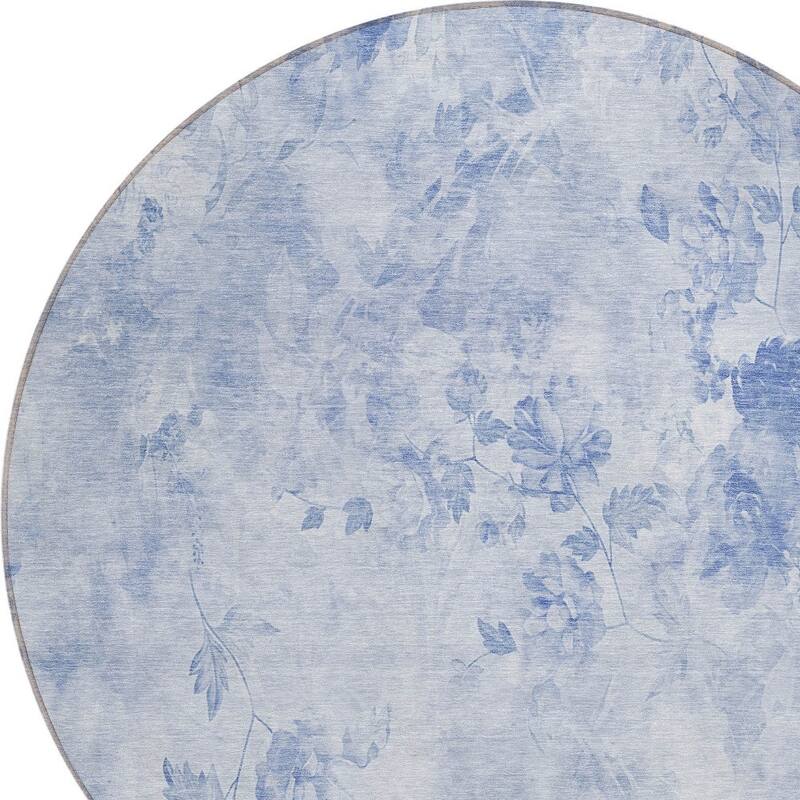 HomeRoots Floral Transitional Rectangle Outdoor Rug