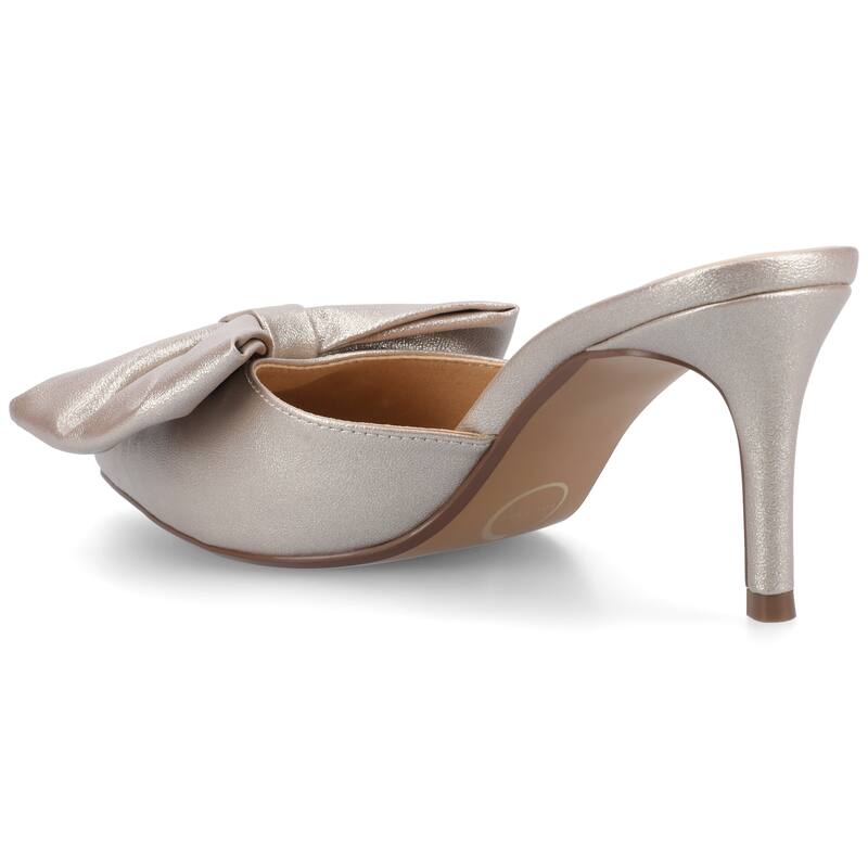 Journee Women's Tiarra Medium and Wide Width Evening Pumps