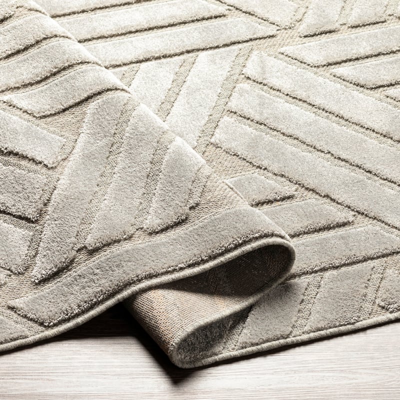 Livabliss Wimbledon Modern Geometric Rug