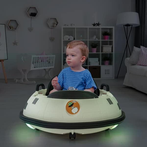 slide 2 of 17, 12V Electric Ride on Bumper Car for Toddlers, Kids Bumper Car
