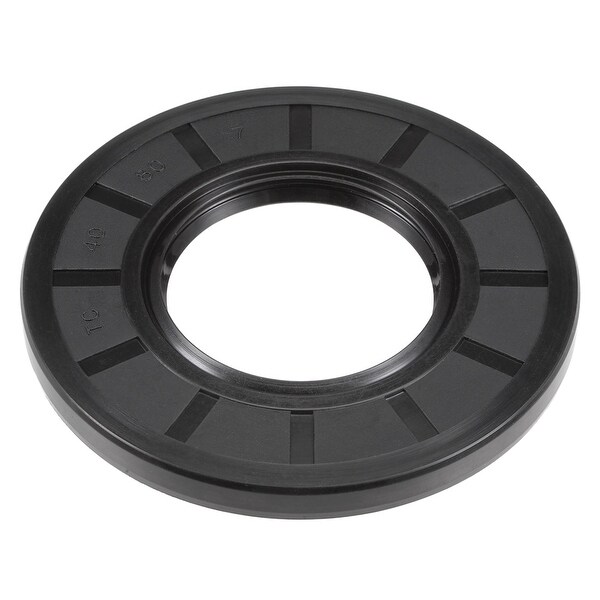 Oil Seal, TC 40mm x 80mm x 7mm, Nitrile Rubber Cover Double Lip - 40mmx80mmx7mm