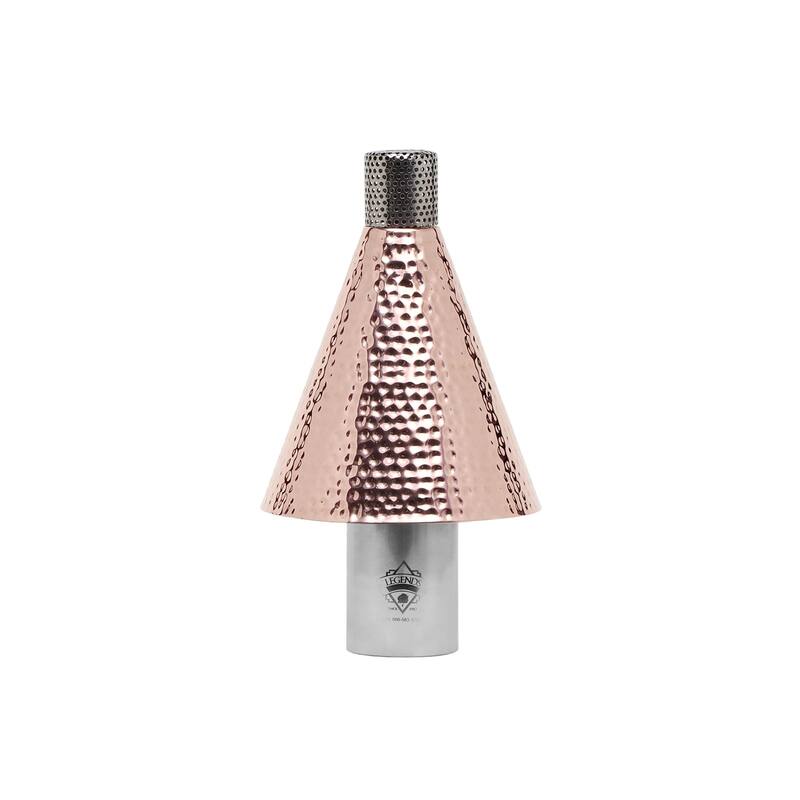 Big Kahuna Tiki Torch Head - Hammered Copper Cone - 1 Pack