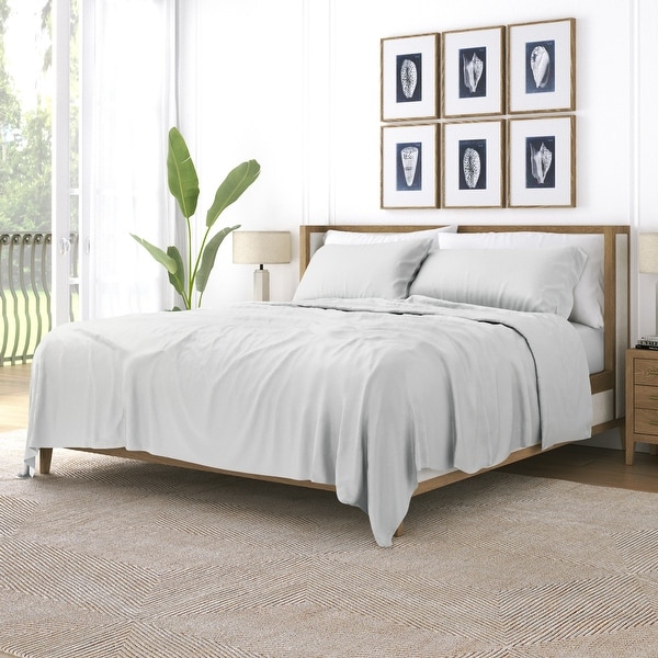 Becky Cameron Luxury Rayon From Bamboo Sheet Set On Sale Bed Bath Beyond 28109424