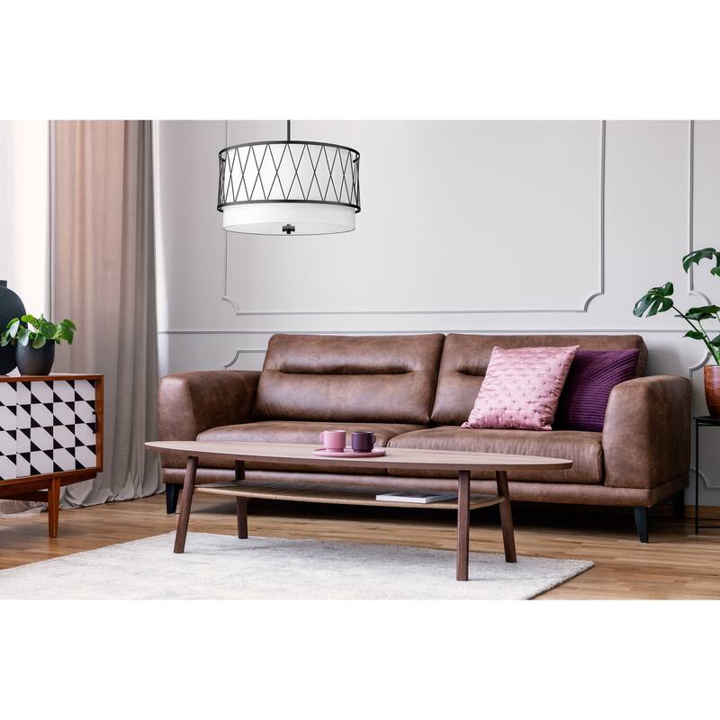 Dalton 4 Light Pendant - Matte Black - Matte Black