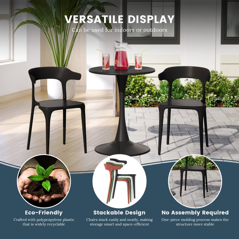 Frond and Form 6-Person Outdoor Rectangular Dining Set