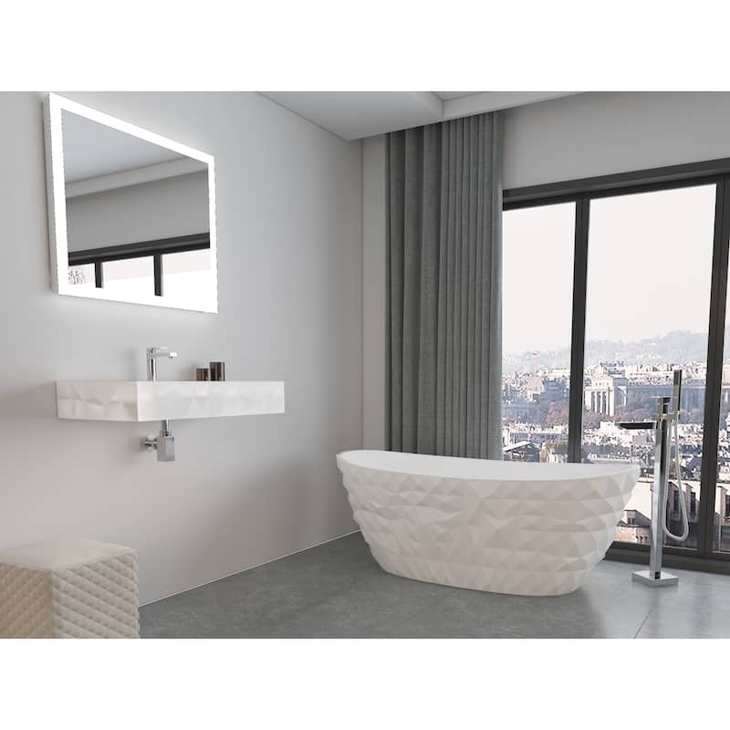Knightsbrook 36"&60" Floating Wall Mounted Bathroom Sink