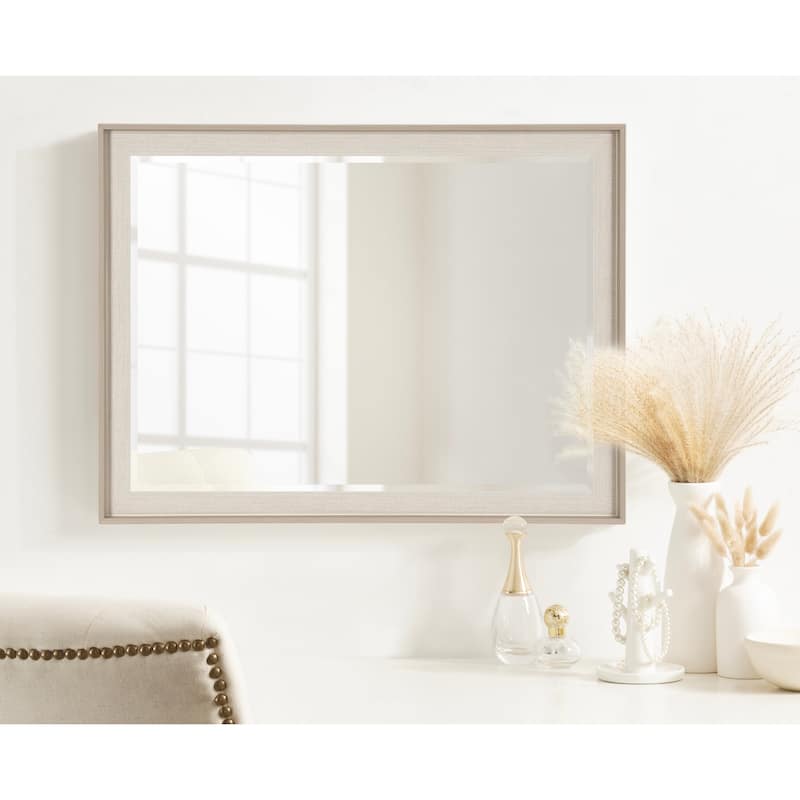 Kate and Laurel Kobert Rectangle Wall Mirror