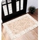 preview thumbnail 59 of 65, Washable Vintage Floral Area Rug Non-Slip Thin Rug for Living Room, Bedroom, Kitchen and Bath Machine Washable Indoor Pet Rugs 2' x 3' (Rectangular) - Pink and Yellow - Rectangle