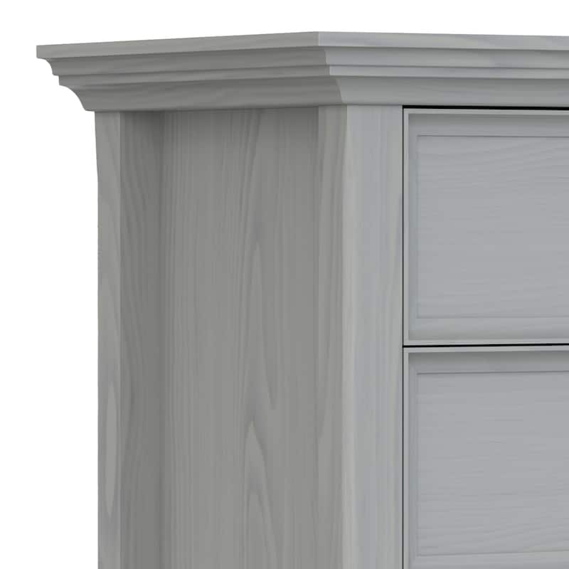 WYNDENHALL Halifax SOLID WOOD 24 inch Wide Bedside Nightstand Table