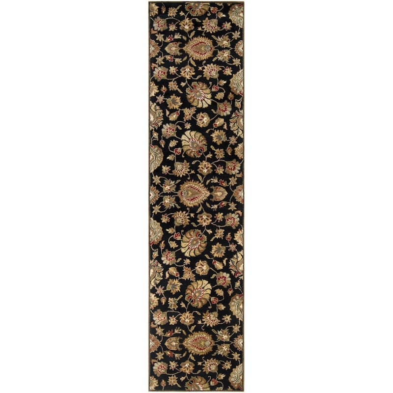 Livabliss Caesar Handmade Floral Wool Area Rug