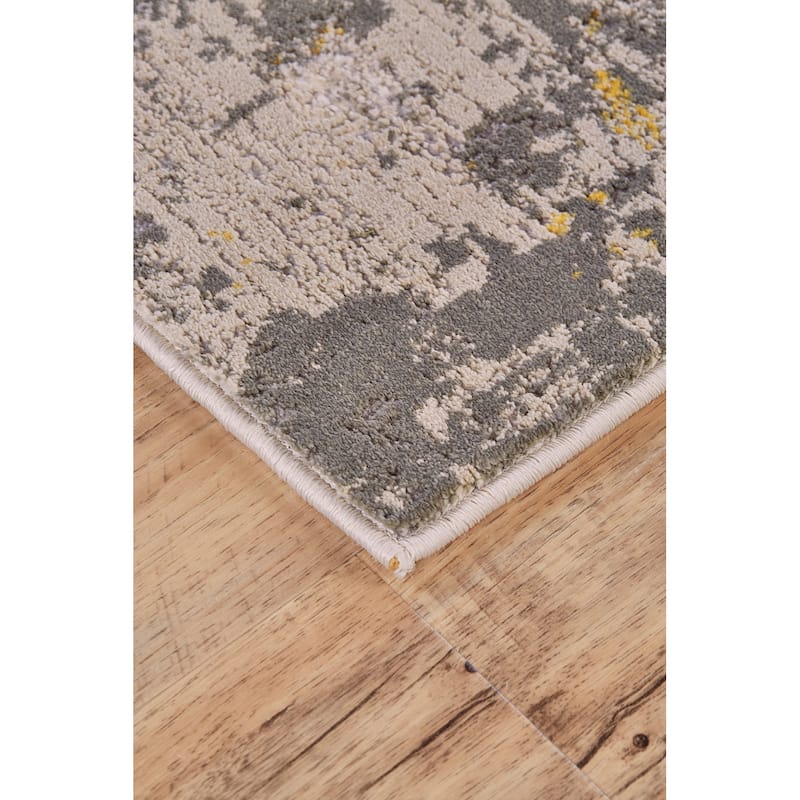 Feizy FZRG33300 Laredo 1-3/4' x 2-3/4' Abstract Rectangular Throw Rug