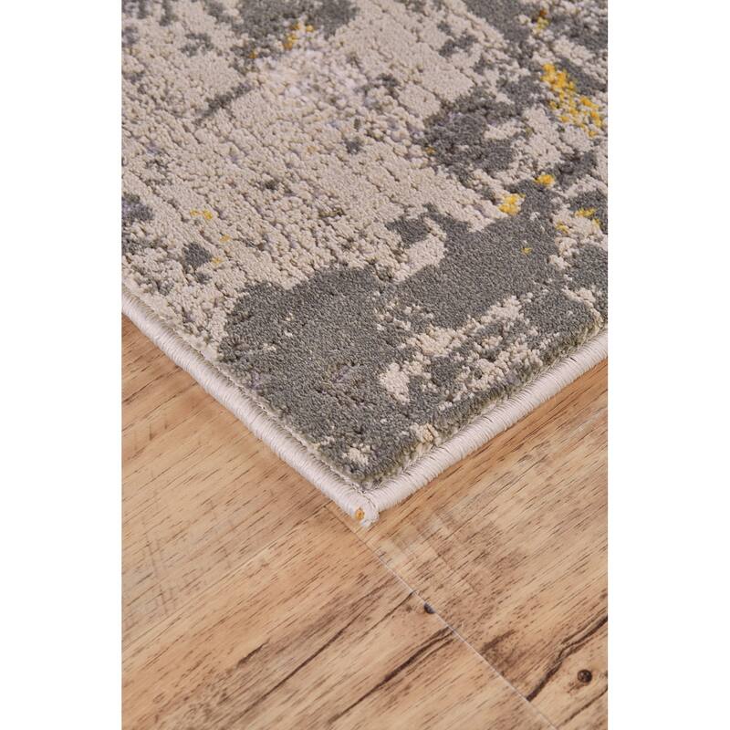 Feizy FZRG38346 Laredo 5' x 8' Abstract Rectangular Area Rug From the
