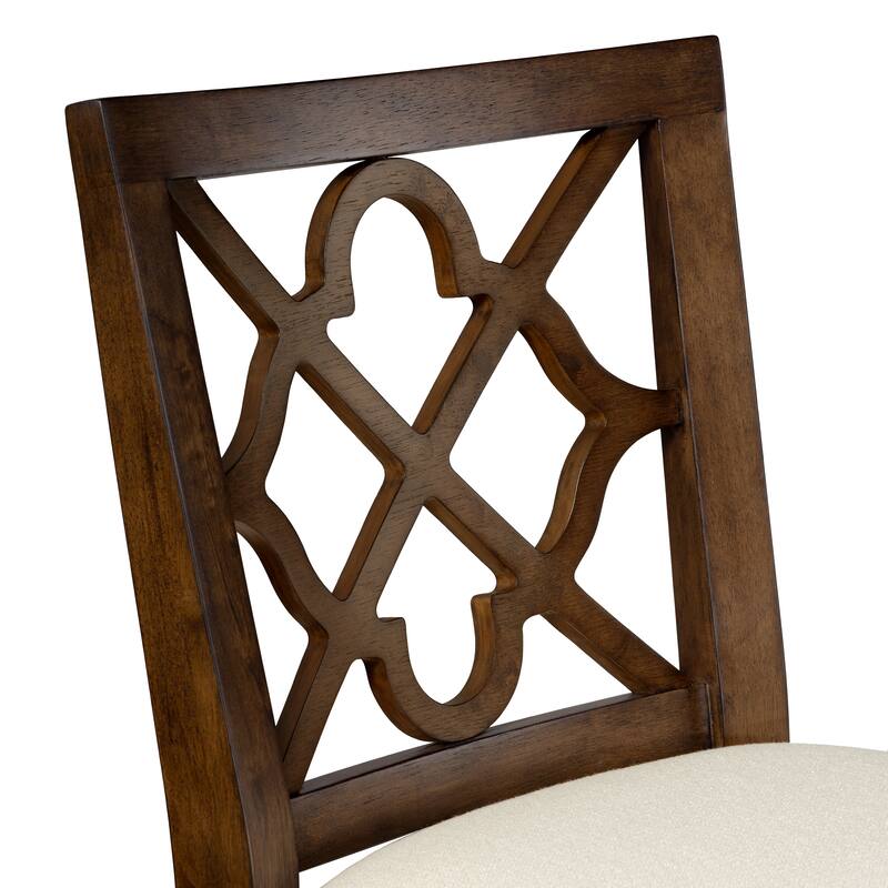 Maven Lane 31" Highland Swivel Bar Height Kitchen Stool