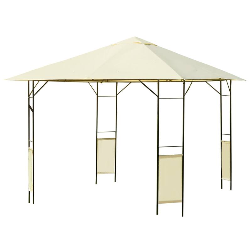 Outsunny Modern 10' x 10' Outdoor Gazebo Canopy Cover