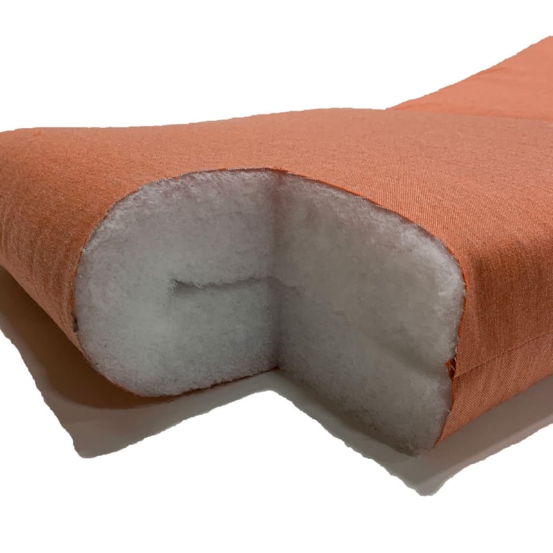 Solid 1-Piece Outdoor Chaise Cushion, 22.5"W x 74"L, Pottery - 22.5"W x 74"L