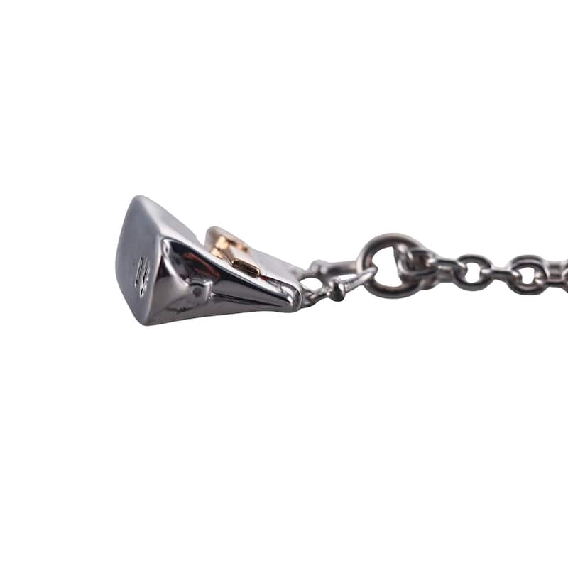 Salvatore Ferragamo Sterling Silver Pendant Necklace