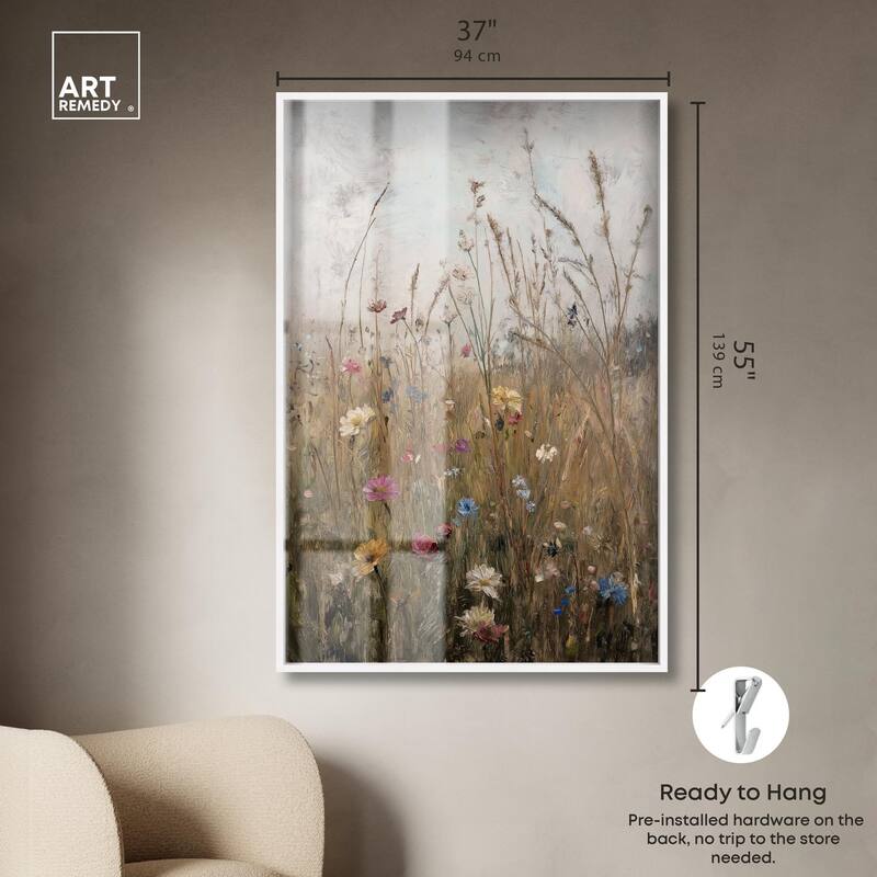 Field of Forgotten Dreams I Shadowbox by Art Remedy