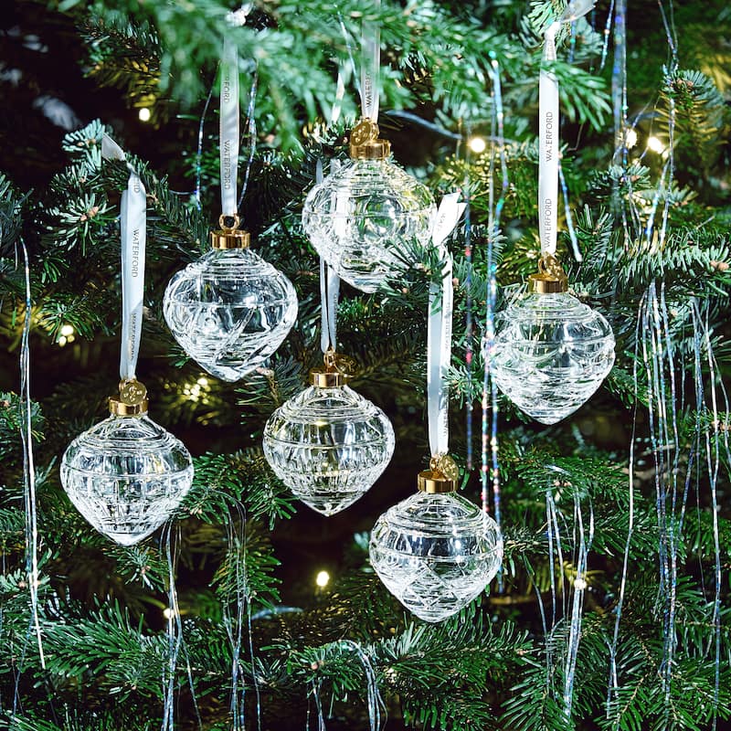 Waterford Winter Wonders Baubles, Set of 6