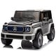 preview thumbnail 8 of 14, Kids Ride on Car Licensed Mercedes Benz EQG Grey