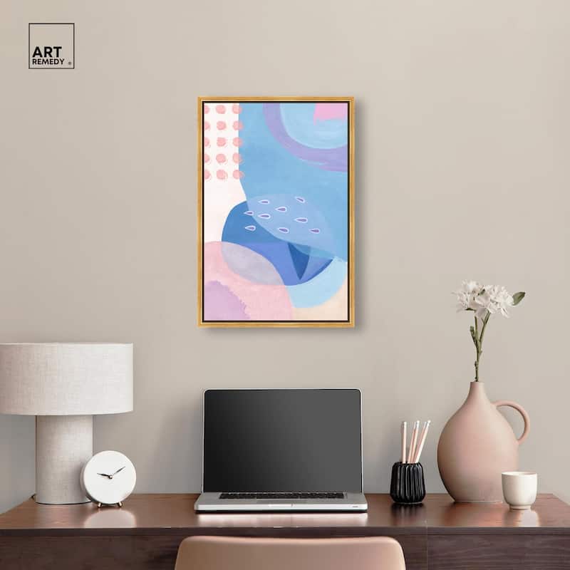 Doll Memories - Pretty Blue II Canvas by Art Remedy