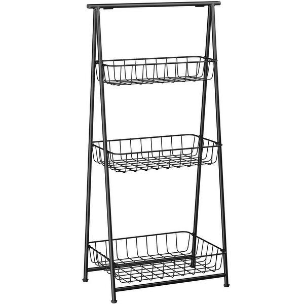 3 Tier Corner Basket Stand