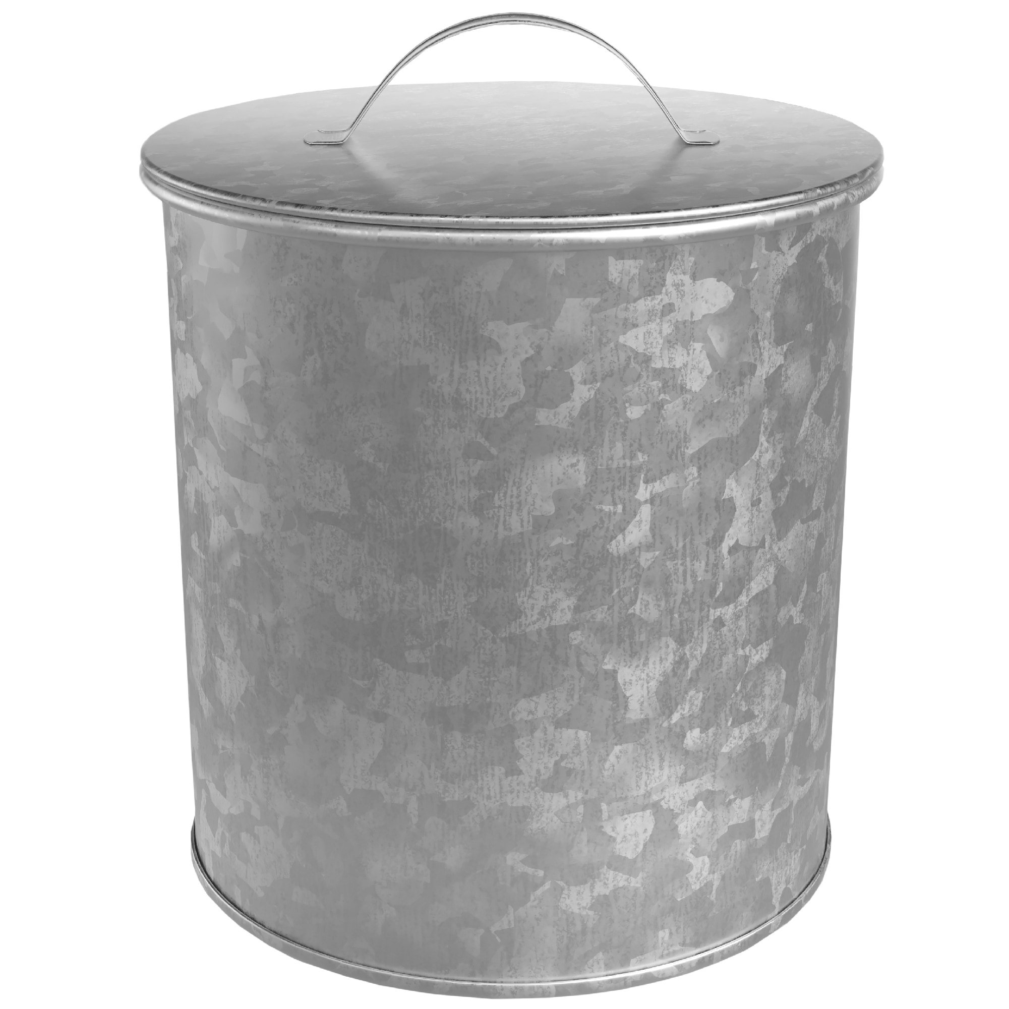 Amici Home Extra Large Newport Galvanized Metal Canister - 156 oz