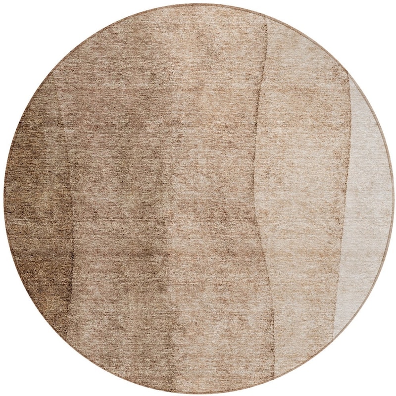 HomeRoots Ombre Transitional Rectangle Outdoor Rug