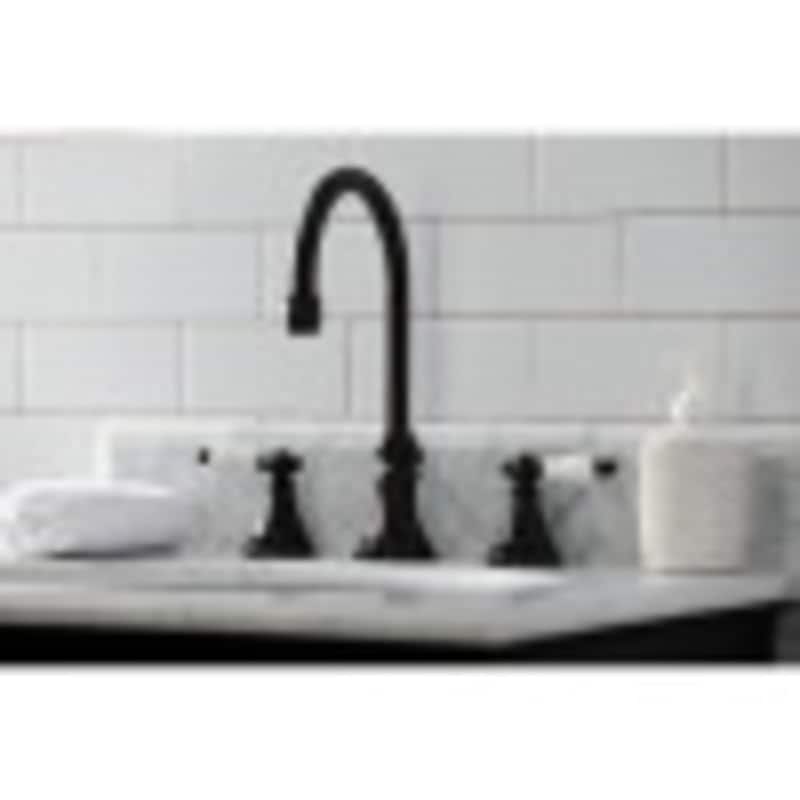 Kingston Brass Governor 1.2 GPM Deck Mounted Bathroom Faucet with