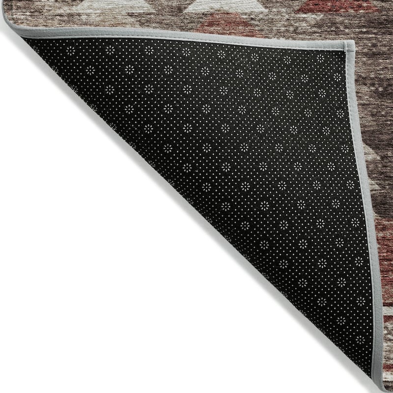 Machine Washable Indoor/ Outdoor Chantille Boho Moroccan Rug