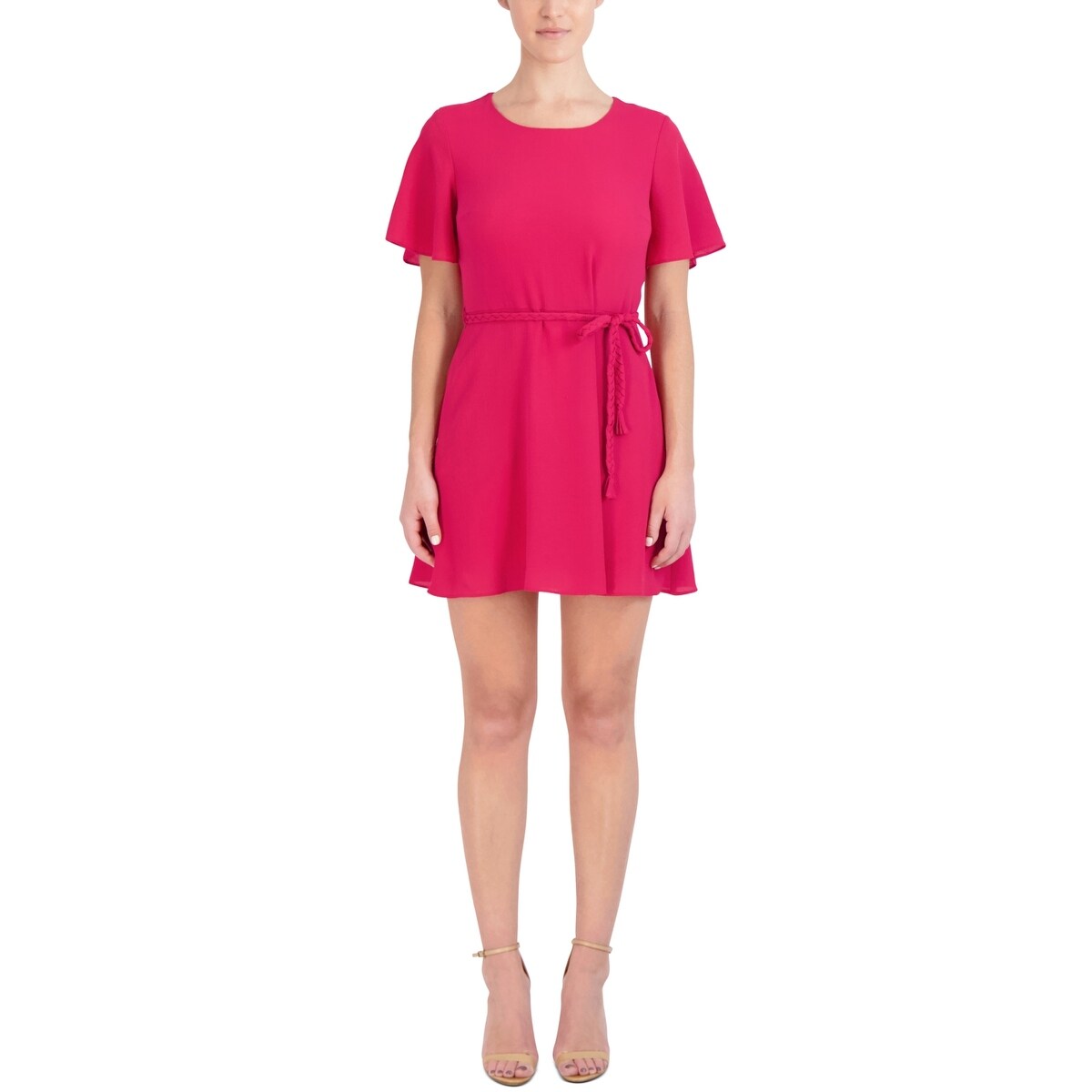 Laundry Women's Braided Belt A Line Dress Red Size 6Petite - Bed Bath &  Beyond - 40628666