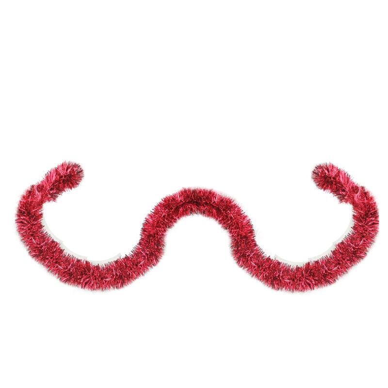 50' x 2.5" Tinsel Artificial Christmas Garland - Unlit