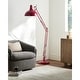 preview thumbnail 7 of 7, Livabliss Livigno Rustic Accent Floor Lamp - 70"H x 15"W x 35"D Red