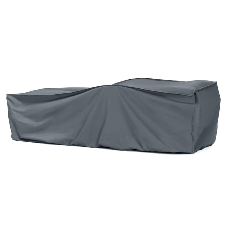Portofino Comfort 19 Piece Polyester Outdoor Patio Estate Deluxe Furniture Covers - Grey
