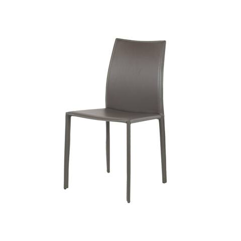 Elite Living Lynda Faux Leather Dining Side Chair