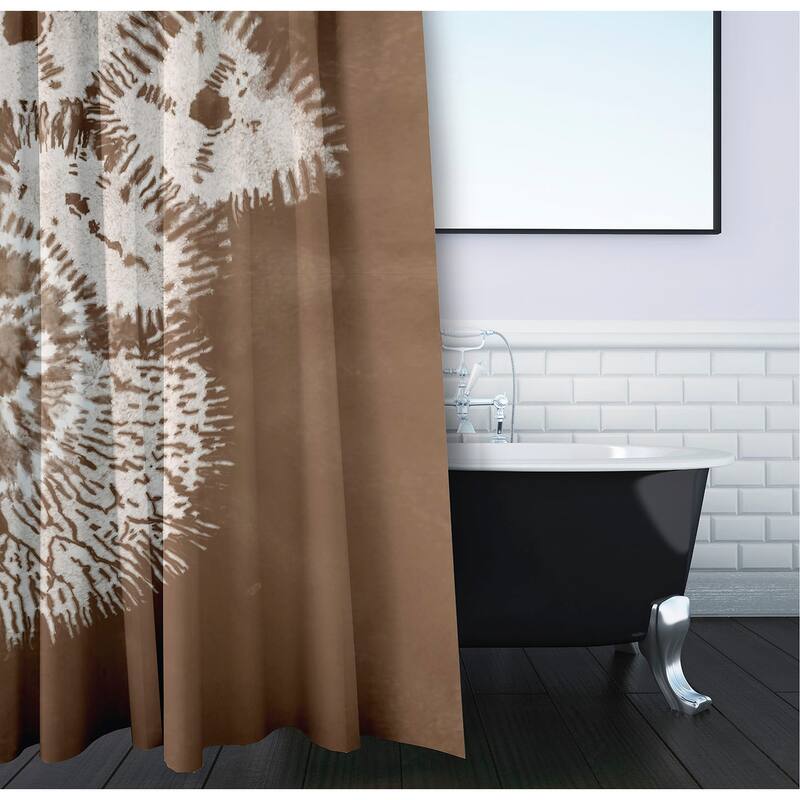 Conch Animal Print Shower Curtain