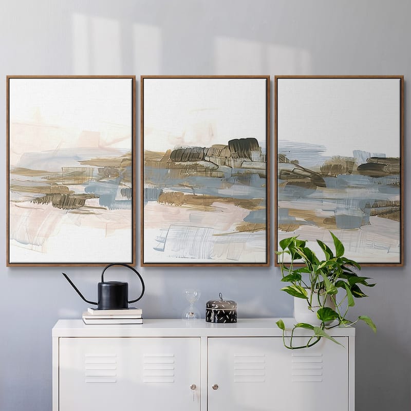 Tide Pool Serenity II - Multi Piece Framed Canvas