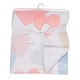 preview thumbnail 6 of 7, Bedtime Originals Rainbow Hearts White/Pink/Purple Soft Fleece Baby Blanket