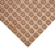 preview thumbnail 10 of 15, Rubber-Cal Coin-Pattern Thermoplastic Flooring 3ft x 10ft - Brown