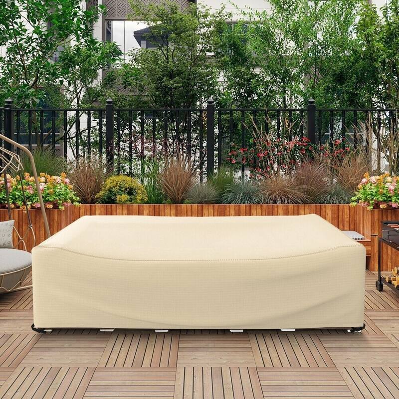 Heavy Duty Waterproof Patio Furniture Set Cover Outdoor Sectional Sofa Cover