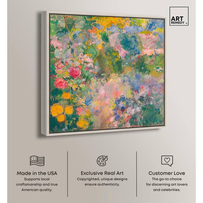 Hues of Happiness I Canvas by Art Remedy