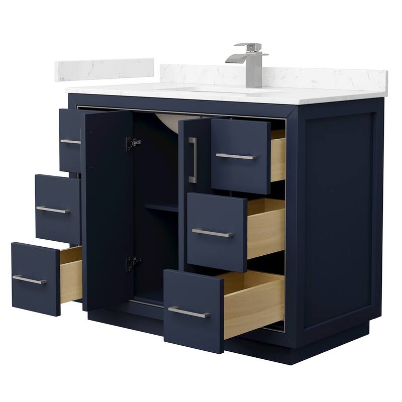 Wyndham Collection WCF1111-42S-VCA-MXX Icon 42" Free Standing Single