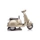 preview thumbnail 9 of 7, Gray 6V LICENSED Vespa Scooter Motorcycle with Side Car for kids Safe, Drop-proof, with Headlight