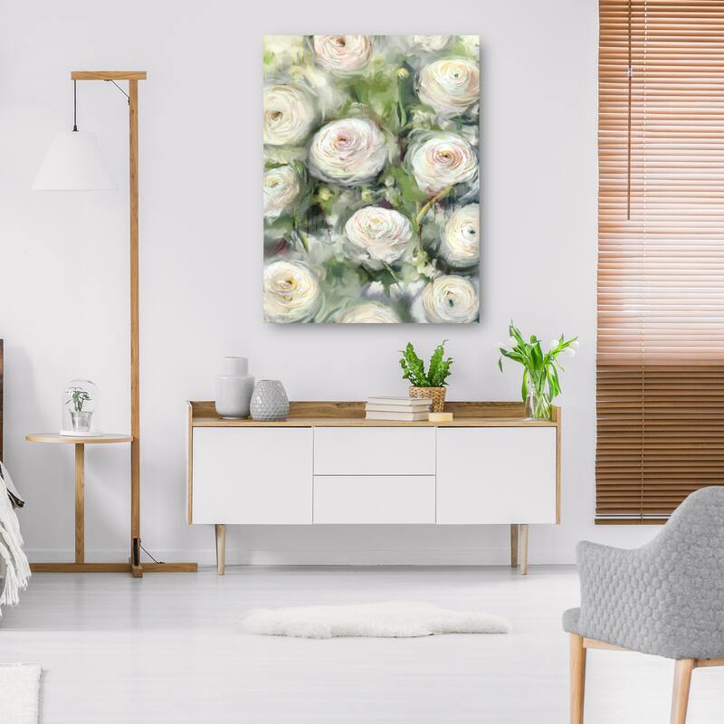 Ranunculus I By Studio Arts Canvas Art Print